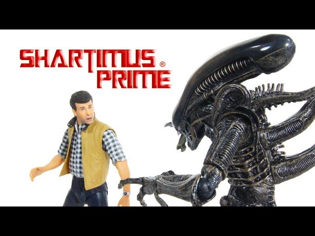 NECA Aliens Burke and Xenomorph Warrior Hadley's Hope 30th