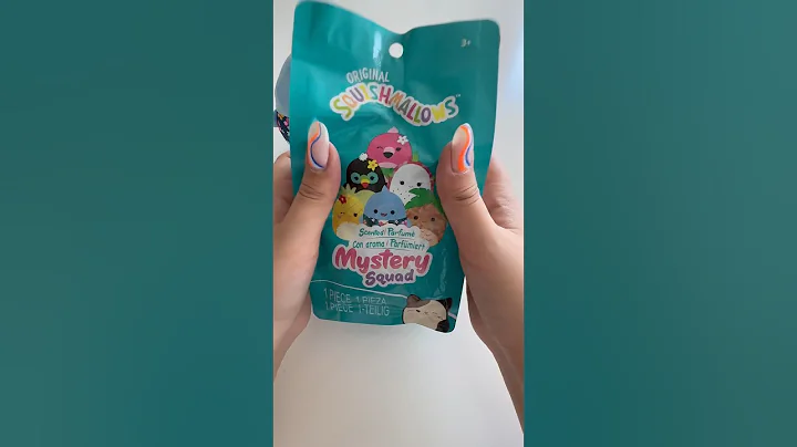 ASMR squishmallows mystery squad unboxing 🤩 #shorts #squishmallows #asmr #unboxing #toysunboxing