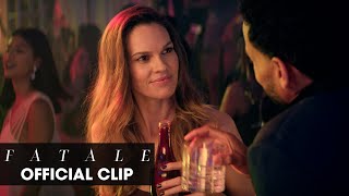 Fatale (2020 Movie)  Clip “I’m Val By The Way” – Hilary Swank, Michael Ealy