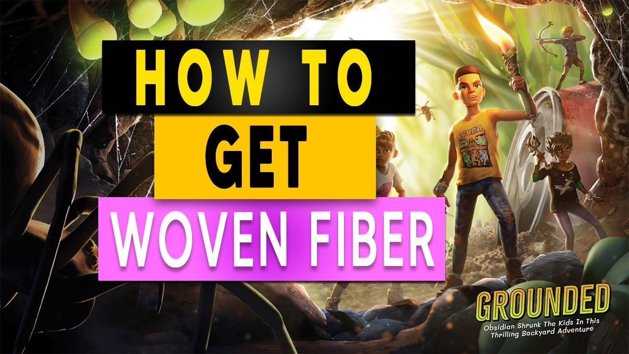 How To Get Woven Fiber In Grounded | Gaming Desk - YouTube