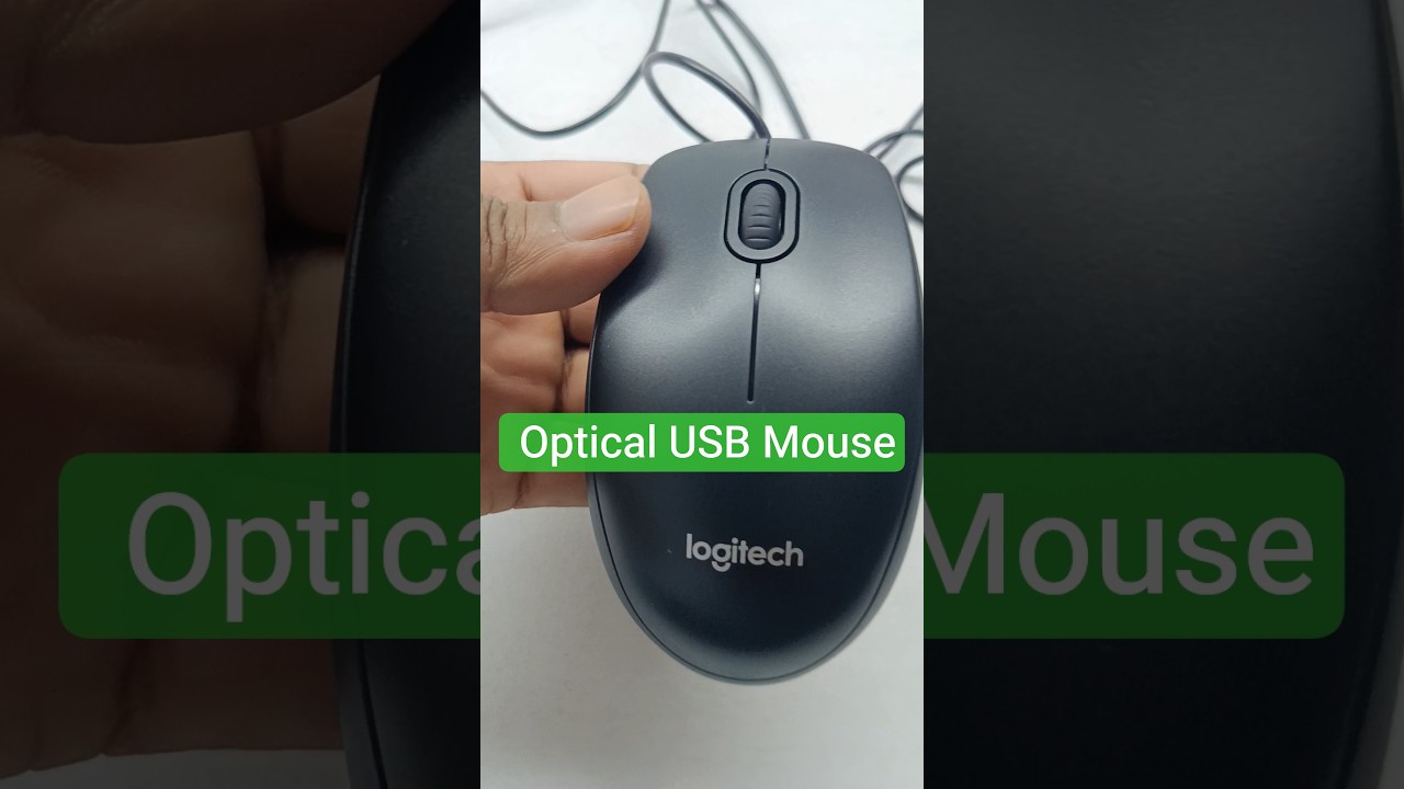 Logitech B100 Optical USB Mouse #shorts #ytshorts #technology