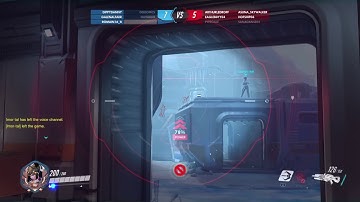 Overwatch: Widowmaker 6v6 Headshots Only