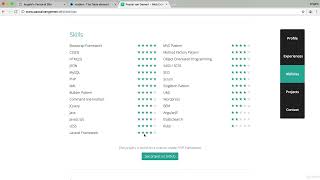 Celebrity HTML Tables Code Challenge Profile