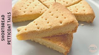 Scottish Shortbread Petticoat tails - Sadaf’s Cookbook