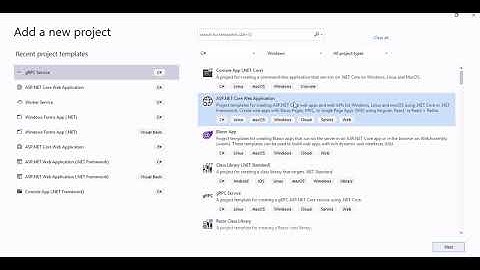 grpc demo using .net 5 - part 2