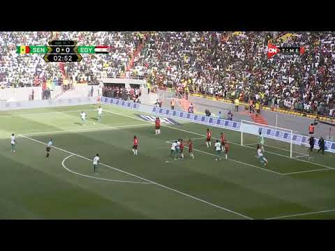 شاهد هدف السنغال الاول ضد مصر 1 0 بدون حقوق