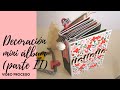 DECORACIÓN mini álbum FÁCIL principiantes Scrapbooking