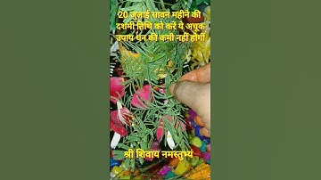 20 जुलाई सावन महीने की दशमी को करें ये उपाय धन की कमी नहीं होगीं #pradeepmishra #upay #mahadev