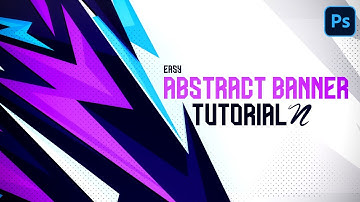 Easy Abstract Banner/Background Photoshop Tutorial