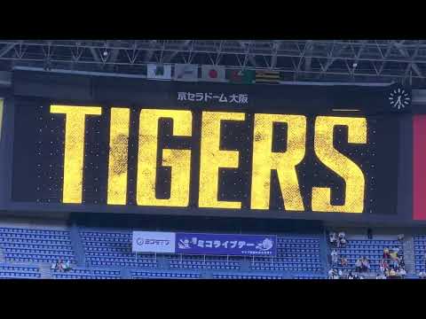 2022 8/23 阪神対横浜DeNA スタメン発表　TORACO DAY
