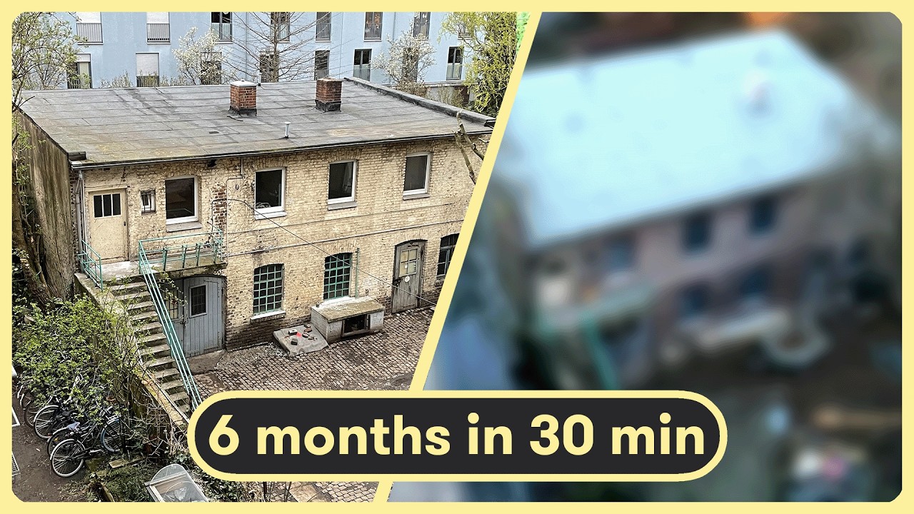 6 Monate Kutscherhaus-Sanierung in 30 Minuten – Timelapse: Vom Chaos zum neuen Highlight