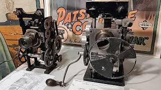 Antique Movie / Motion Picture 35mm Projectors by Sigmund Lubin of Philadelphia 1908-1912 hand crank