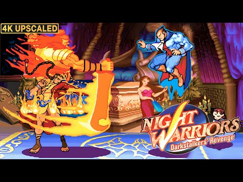 Night Warriors: Darkstalkers' Revenge Donovan Longplay (Arcade) [4K/Upscaled/60FPS]