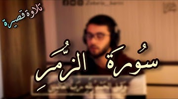 تلاوة هادئة لما تيسر من سورة الزمر | زكريا حريري ZAKARIA HARIRI |