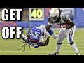 NFL Best "Get Off Me" Plays
