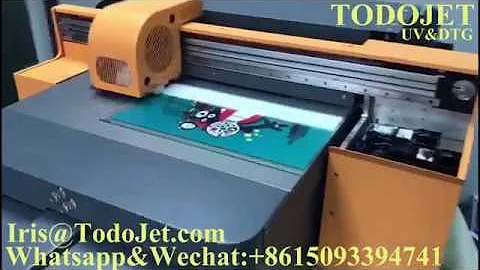 TODOJet 60*90cm UV Flatbed Printer with Epson XP600/XP800/DX5 printhead