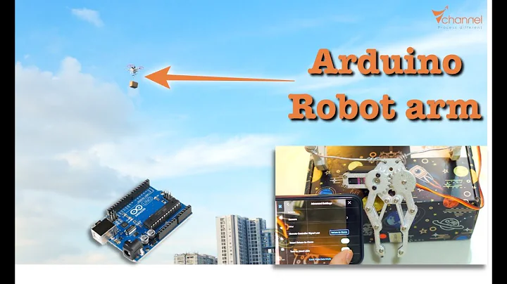 ✅ DIY ARDUINO ROBOT ARM for the drone tutorial