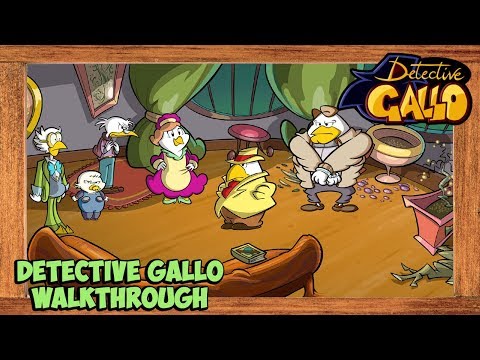 Detective Gallo Full Game Walkthrough [Sound Broken]