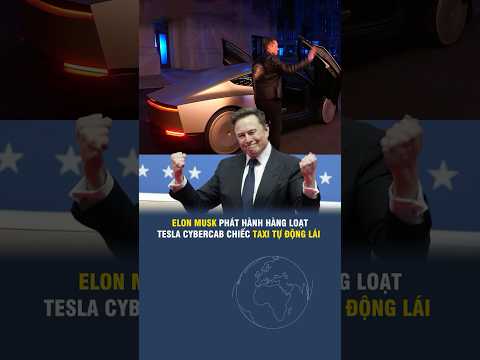 TESLA CYBERCAB - Xe không có vô lăng