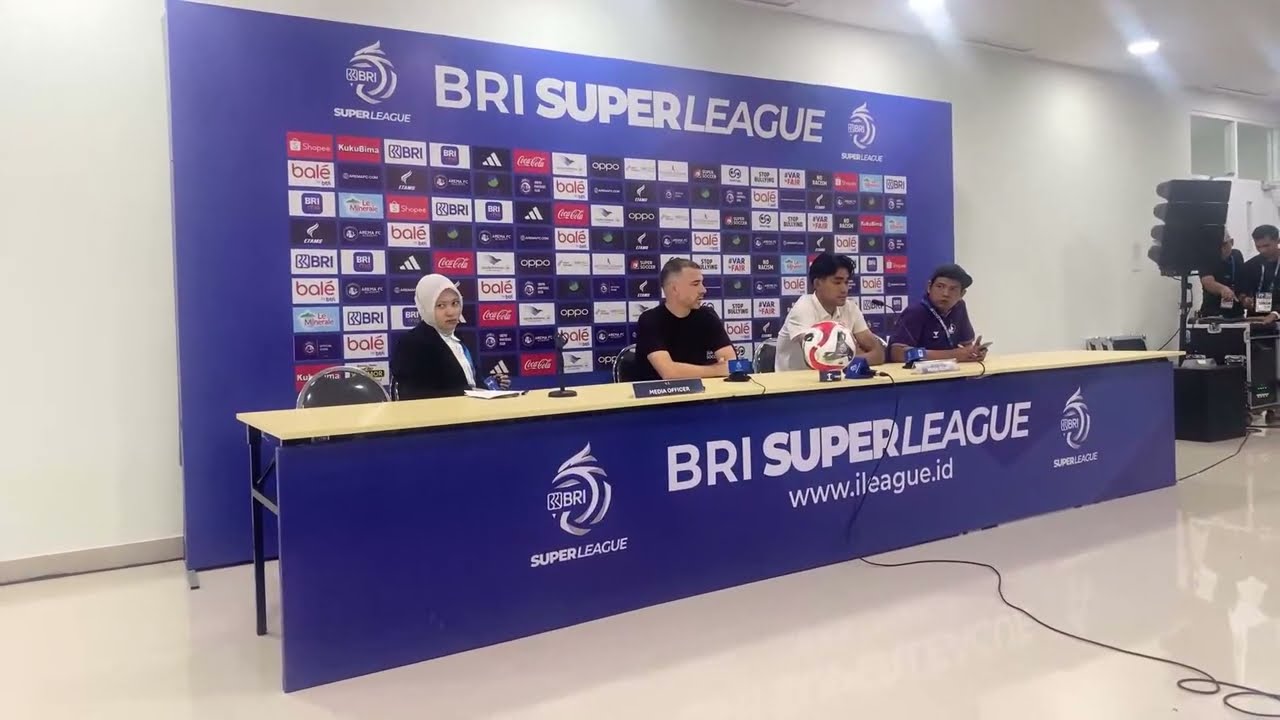 Live Report; Presscon Tim Persik Kediri, Arema FC vs Persik 2-1