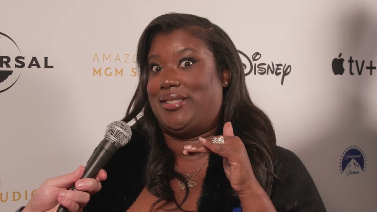 Shining Rae - HMMA red carpet with David F