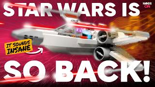 This is SO COOL - Star Wars LEGO Smart Brick set unboxing, build and test | Hands on
