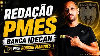 Aprenda Redação do Zero - Banca IDECAN Prof. Robson Marques