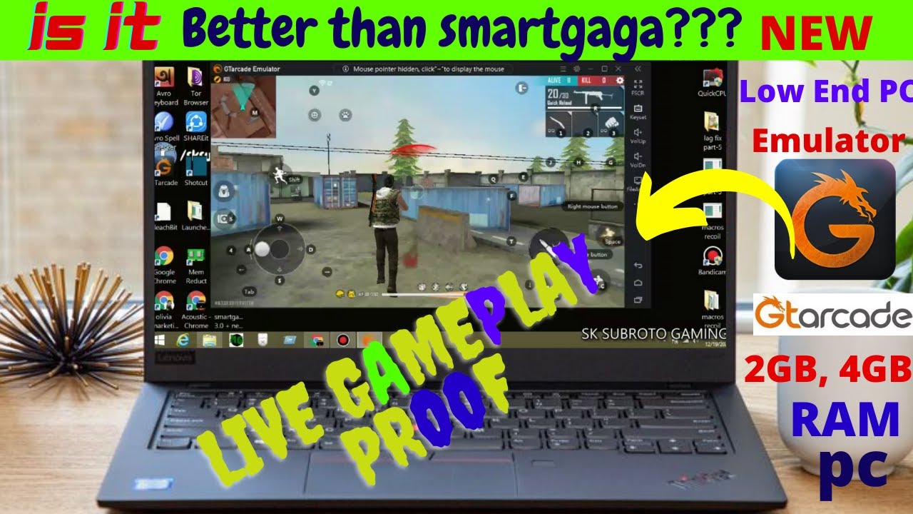 Best Emulator For Low End Pc Without Graphic Card ||Pubg, Freefire  Without🎯Bluestacks/Msi|| Gtarcade - Youtube