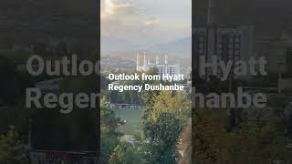 Outlook from Hyatt Regency Dushanbe | #shorts #travel #hotel #places