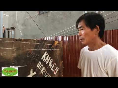 Video Quá trình xẻ đoạn gốc khúc gỗ lim nam phi khủng long... - youtube