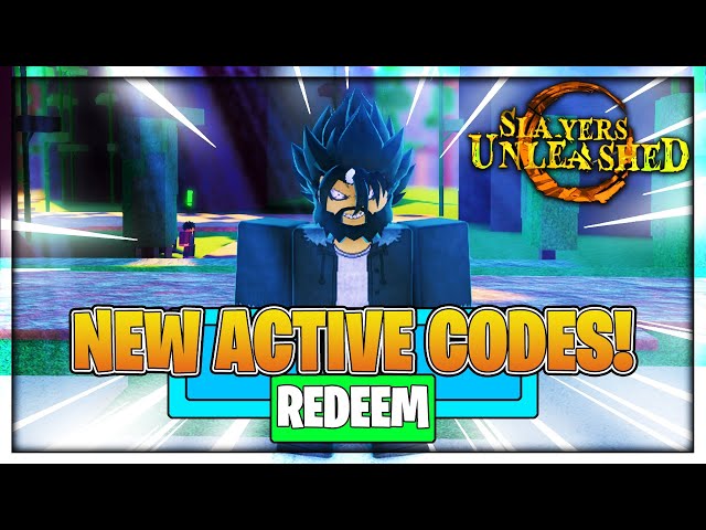0.24] ALL NEW WORKING CODES FOR SLAYERS UNLEASHED! GET BREATHING