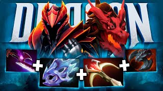 Hard Carry Dragon Knight Insane Damage 23 Kills Immortal | Dota 2 Pro Gameplay