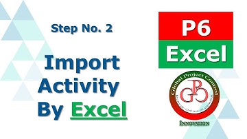🔴 How to IMPORT Bulk of Activities in Primavera P6 with Excel Help