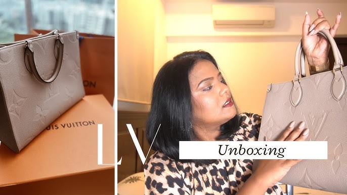 It's MINE! 😍 The New LOUIS VUITTON ONTHEGO MM !! Unboxing & How I Got It 