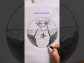 Circle senary drawing #youtubeshorts #drawing #art #viral #shorts