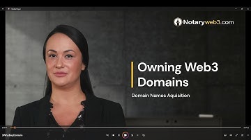 Why Should I buy a Web3 Domain Name (www.notaryweb3.com)