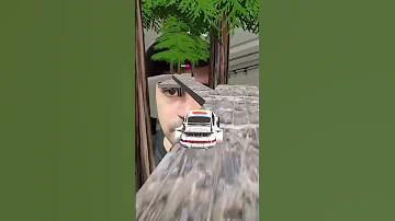 تحدي السيارة في الغابة 