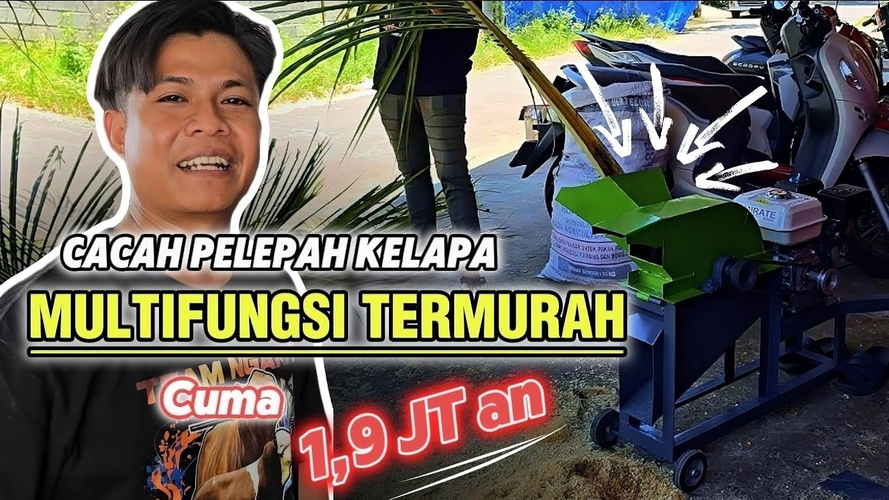 CUMA 1,9 JT DAPAT MULTIFUNGSI || Uji coba kekuatan choper multifungsi termurah di Blitar