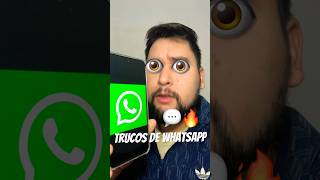 Trucos de WhatsApp 💬🔥#whatsapp #whatsapphack #whatsapptip