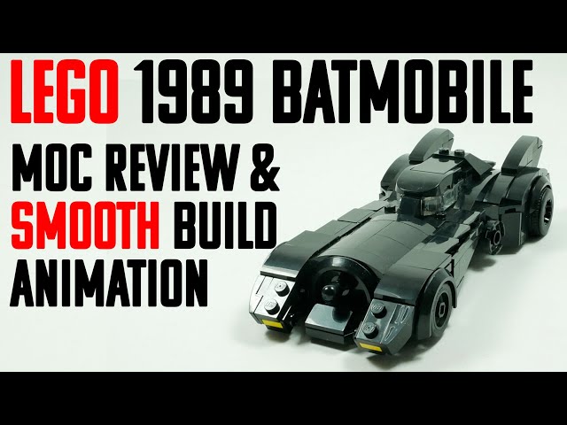 LEGO MOC 1989 Batmobile MOC by 2bricksofficial