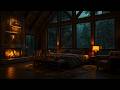 No More Thoughts, Just Rain ⚡ Cozy Bedroom | Deep Sleep Sounds | ASMR Escape