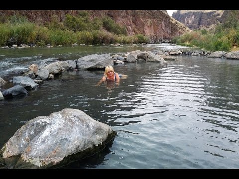 Snively Hot Springs on the Owyhee River by West Coast Adventure