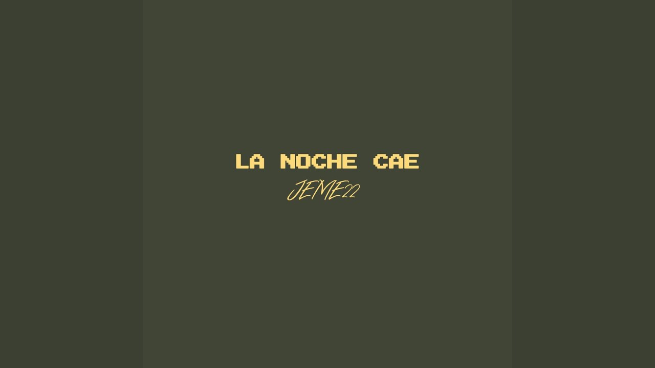 La noche cae