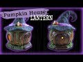 Polymer Clay Fantasy Pumpkin House Lantern || Maive Ferrando