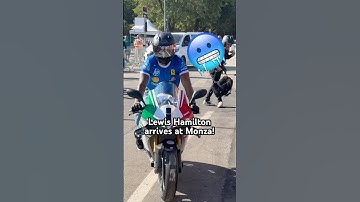 Lewis Hamilton’s COLD Temple Of Speed Arrival! 🥶🇮🇹