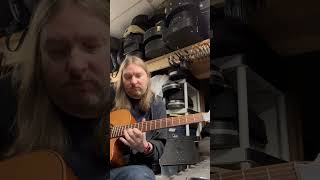 Messing around with LAG Hyvibe Smart Guitar at Niagara Music #smartguitar #lag #hyvibe #looper