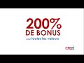 Malitel: Promo bonus 200% de bonus pour ce 21 janvier 2019