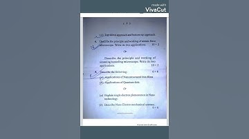 6th sem Nano  Material and Application //2020//