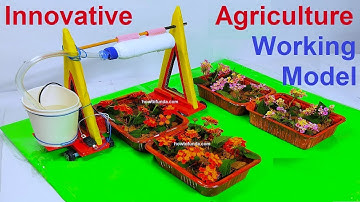 innovative agriculture working model inspire award science project | howtofunda | eco friendly