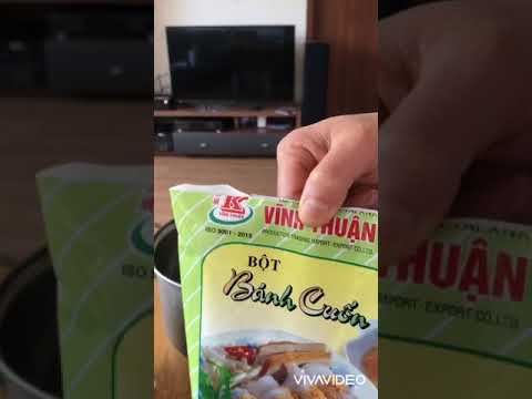 Cách pha bột